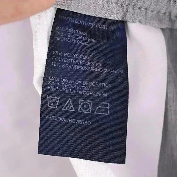 TOMMY HILFIGER KIDS SZ 12 Grey Beige, Cargo Shorts - Picture 9 of 11